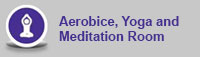 aerobice, yoga, meditation room