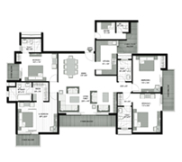 Isle 4 bhk apartmnets